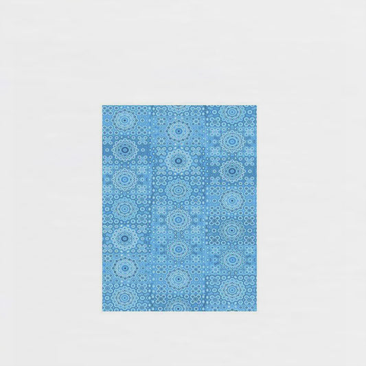 Décopatch Blatt 622 Mystisch Blaue Kreise 30 X 40