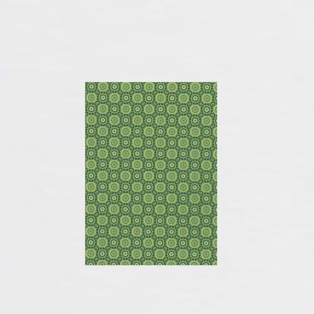 Décopatch Blatt 643 Grün Bedruckt 30 X 40