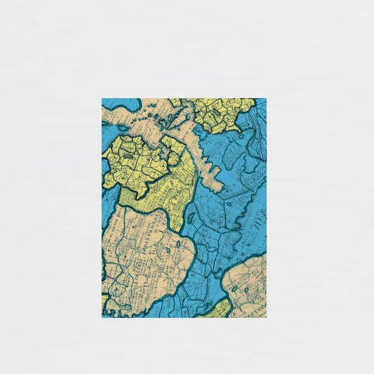 Décopatch Blatt 691 Weltkarte 30 X 40