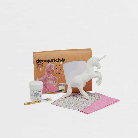 Mini-Set Décopatch Einhorn