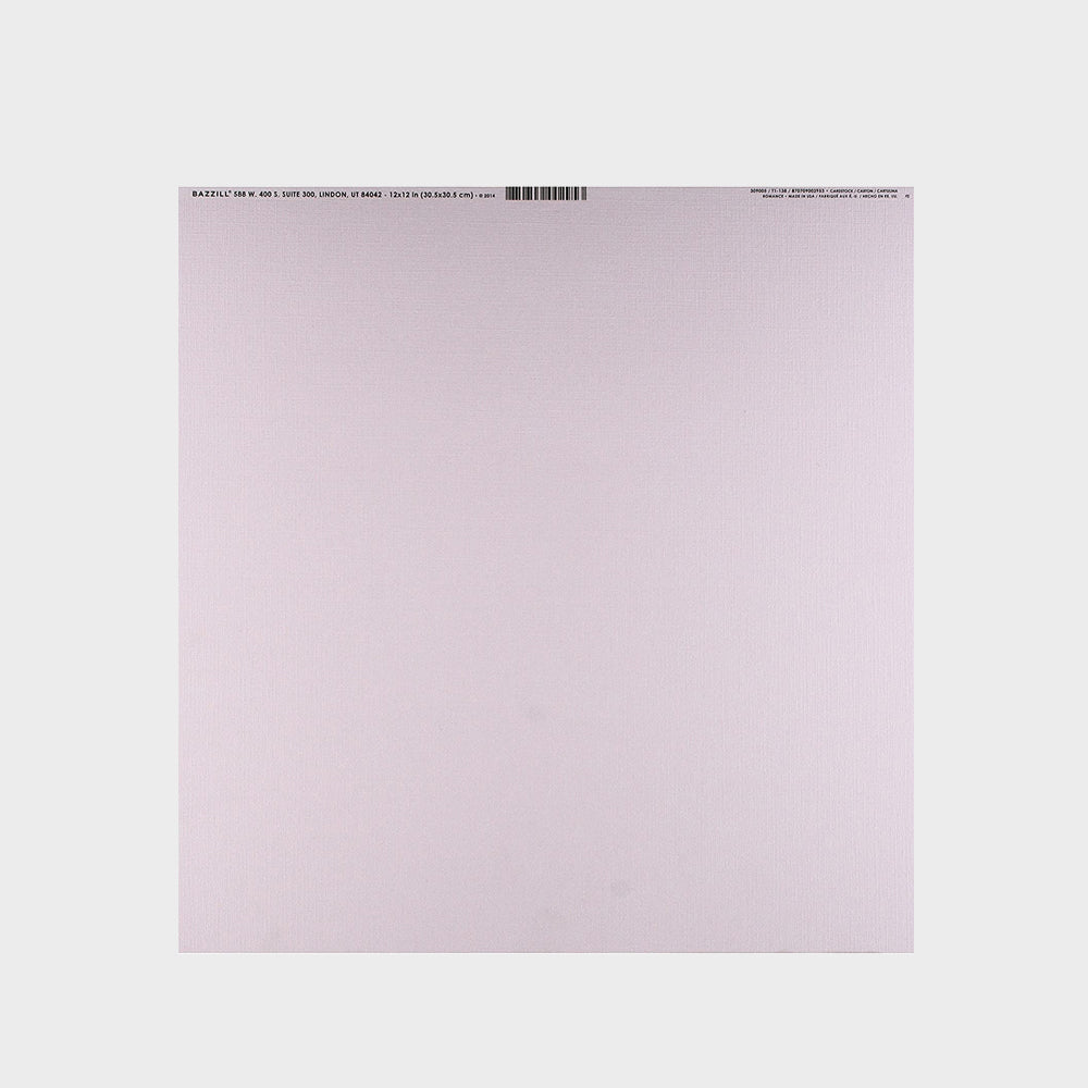 Standardpapier Scrapbooking Bazzill 30,5 X 30,5 Romance