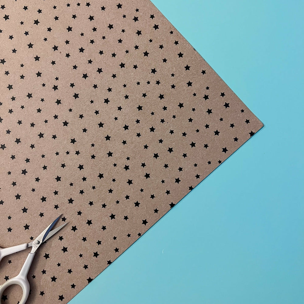 Papier Kraft Sterne Fridita