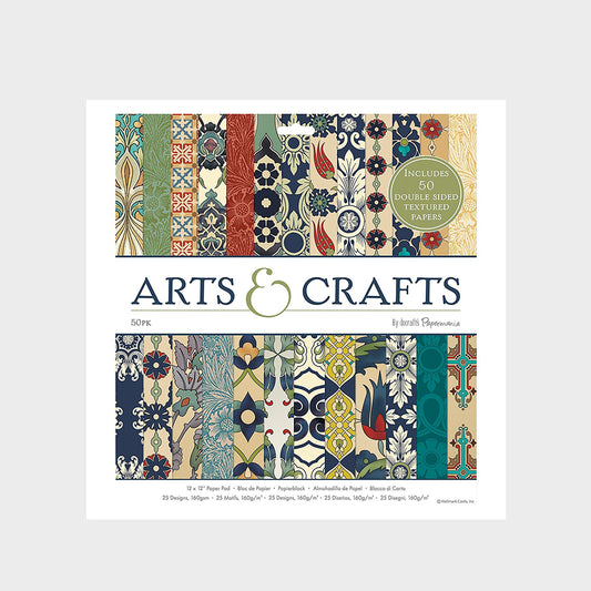 Set Papier Scrapbooking Arts & Crafts 30 X 30 Docrafts