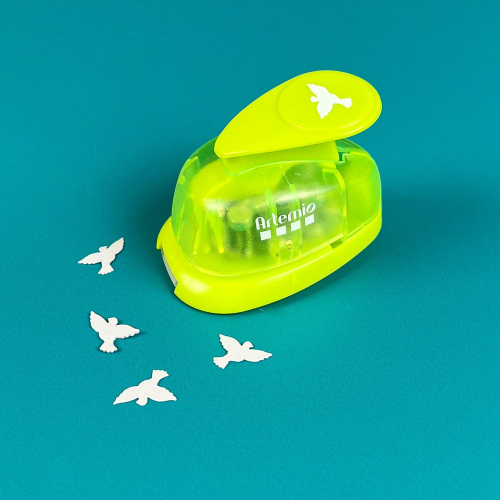 Mini-Stanze Grün in Form eines Vogels von Artemio