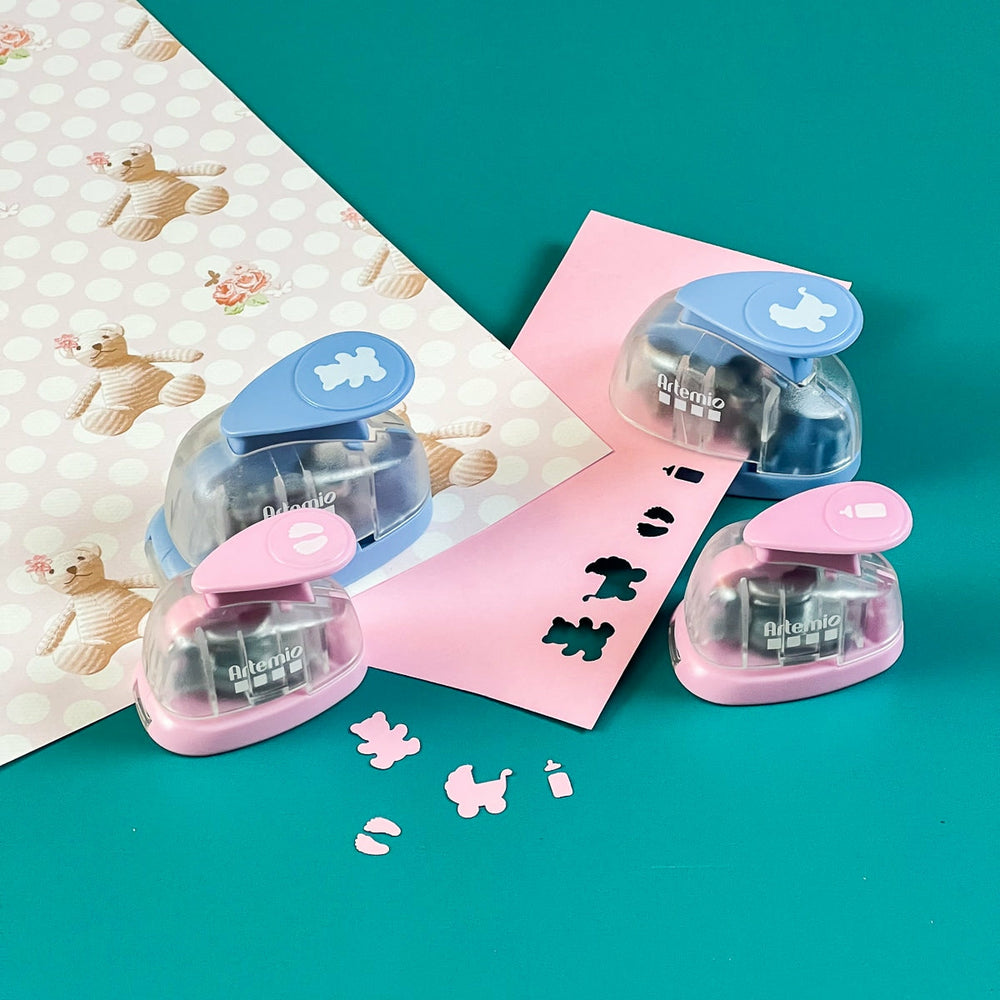 Set mit 4 Lochstanzen Geburt von Artemio (2)