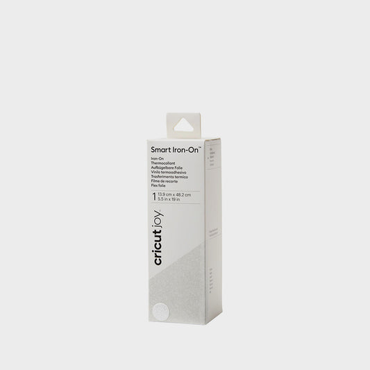 Permanente Vinylfolie Smart Iron On Textil Purpur Weiss, Glitzer 13,9 X 48,2 Cricut Joy