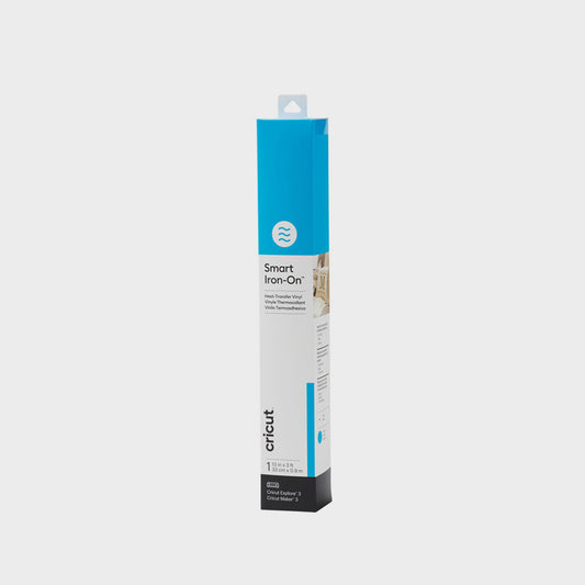 Permanente Vinylfolie Smart Iron On Ozeanblau 33 X 91 Cricut