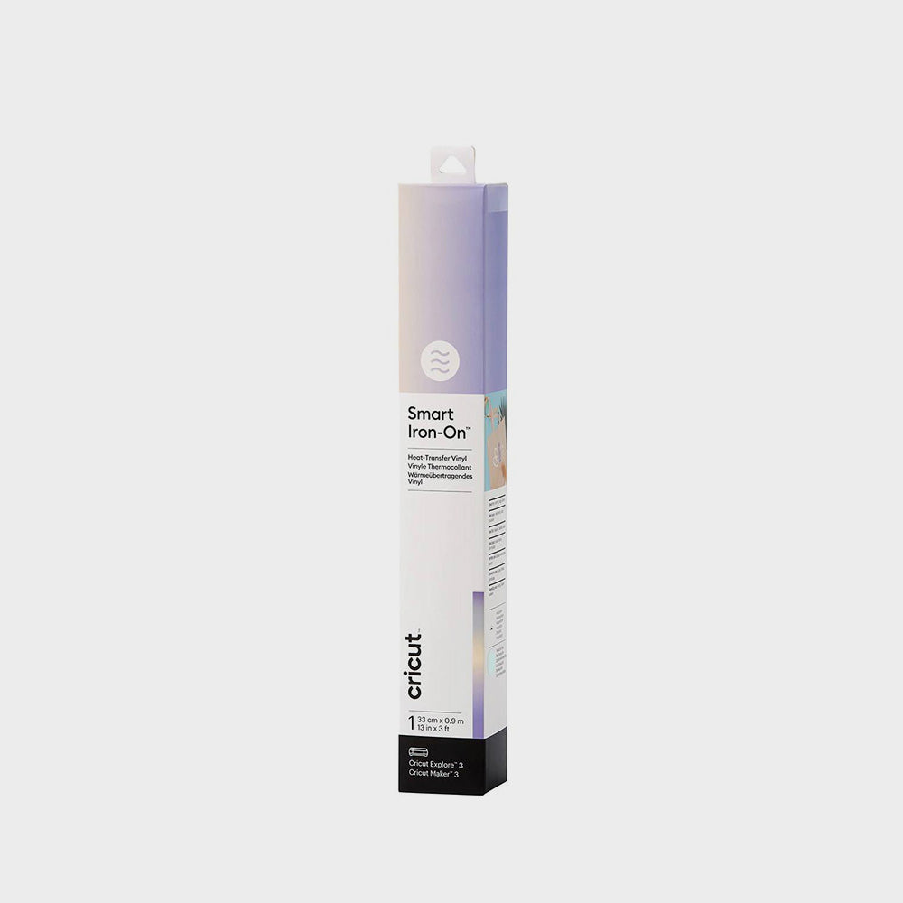 Permanente Vinylfolie Smart Iron On Blau Transparent 33 X 91 Cricut