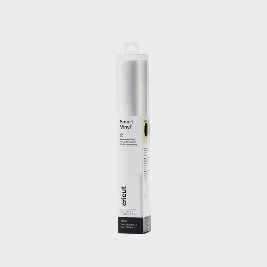 Permanente Vinylfolie Smart  Silber Matt 33 X 91 Cricut