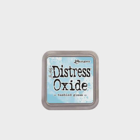 Tinte Distress Oxide Ink Pad Tumbled Glass