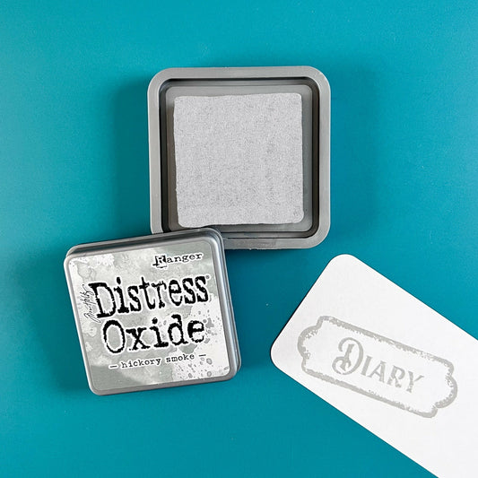 Tinte Distress Oxide Ink Pad Hickori Smoke