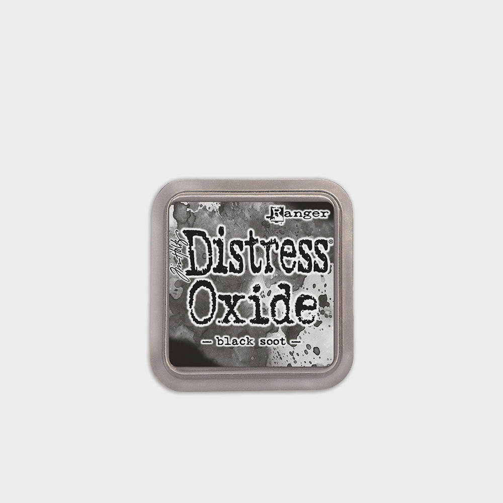 Tinte Distress Oxide Ink Pad Black Shoot