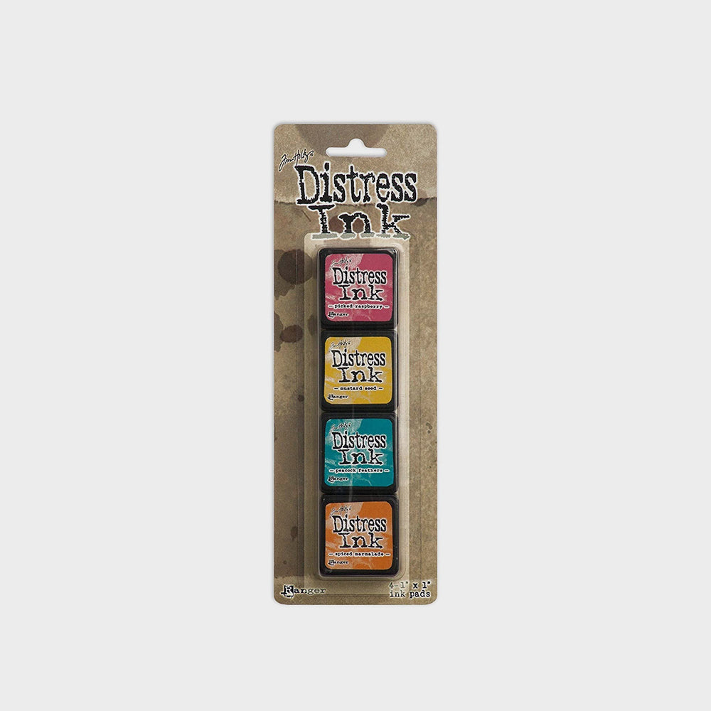 Farben Distress Ink Mini Set 1 mit 4 Stück