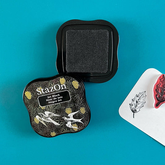 Tinte Stazon Midi Ink Pad Jet Black