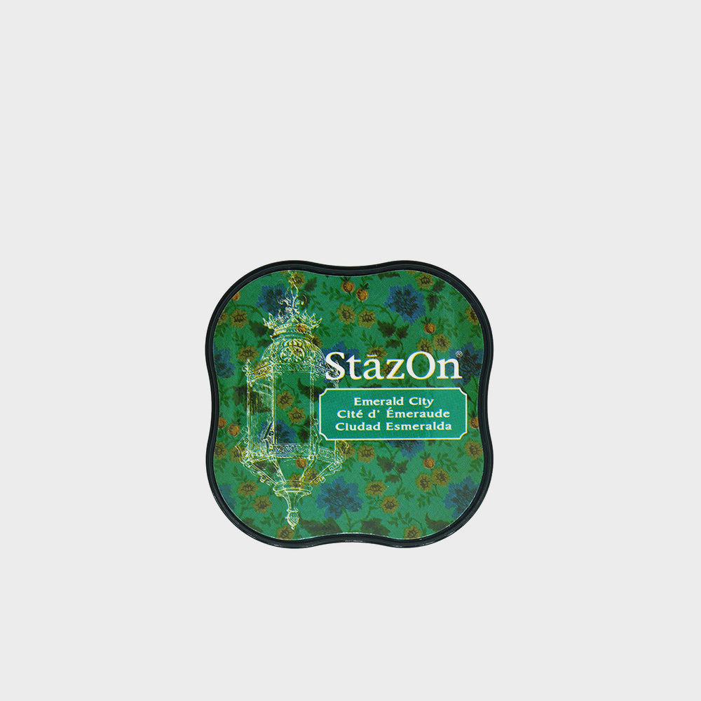 Tinte Stazon Midi Ink Pad Emerald City
