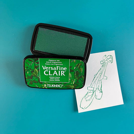 Tinte Versafine Clair Öl Pad Grün Oasis