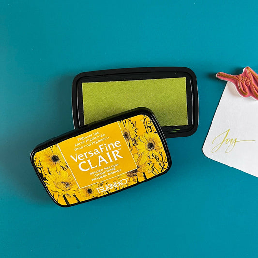 Tinte Versafine Clair Öl Pad Golden Meadow