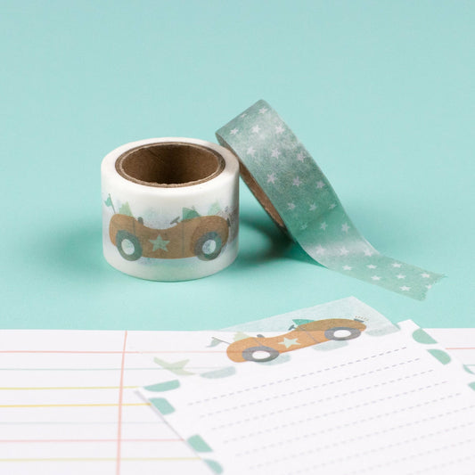 Klebeband Washi Tape Autos Jolies Comptines von Artemio