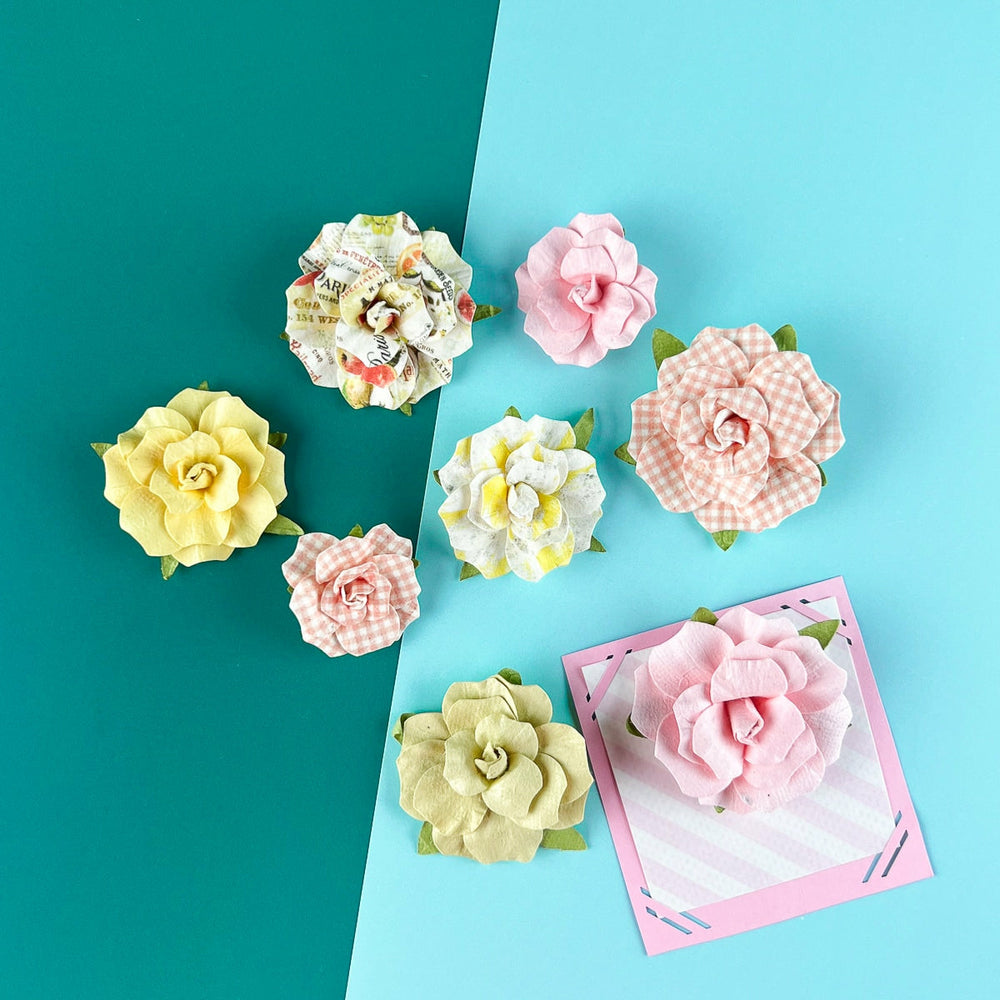 Set Papierblumen Prima Marketing