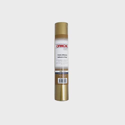 Selbstklebende Vinylfolie Glänzend Gold Oracal