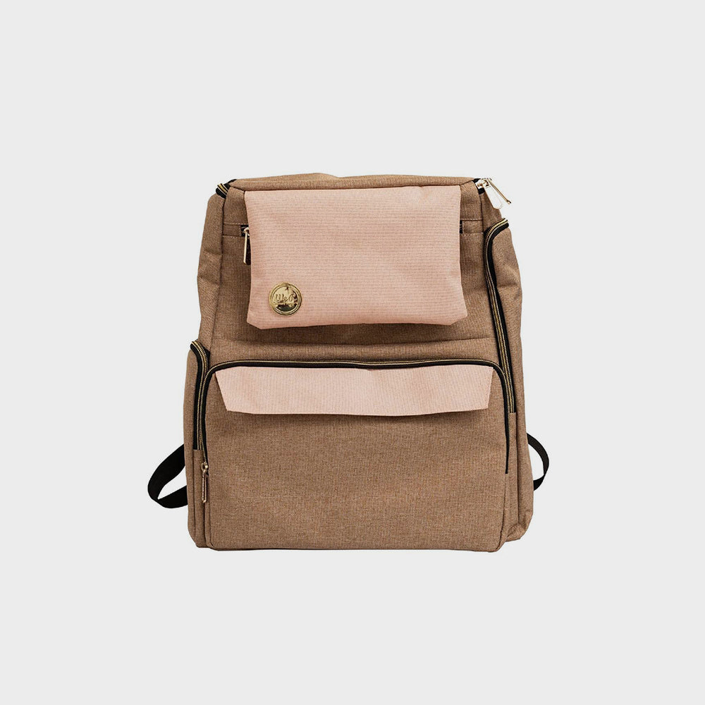 Rucksack Backpack Taupe Und Rosa We R Memory Keepers