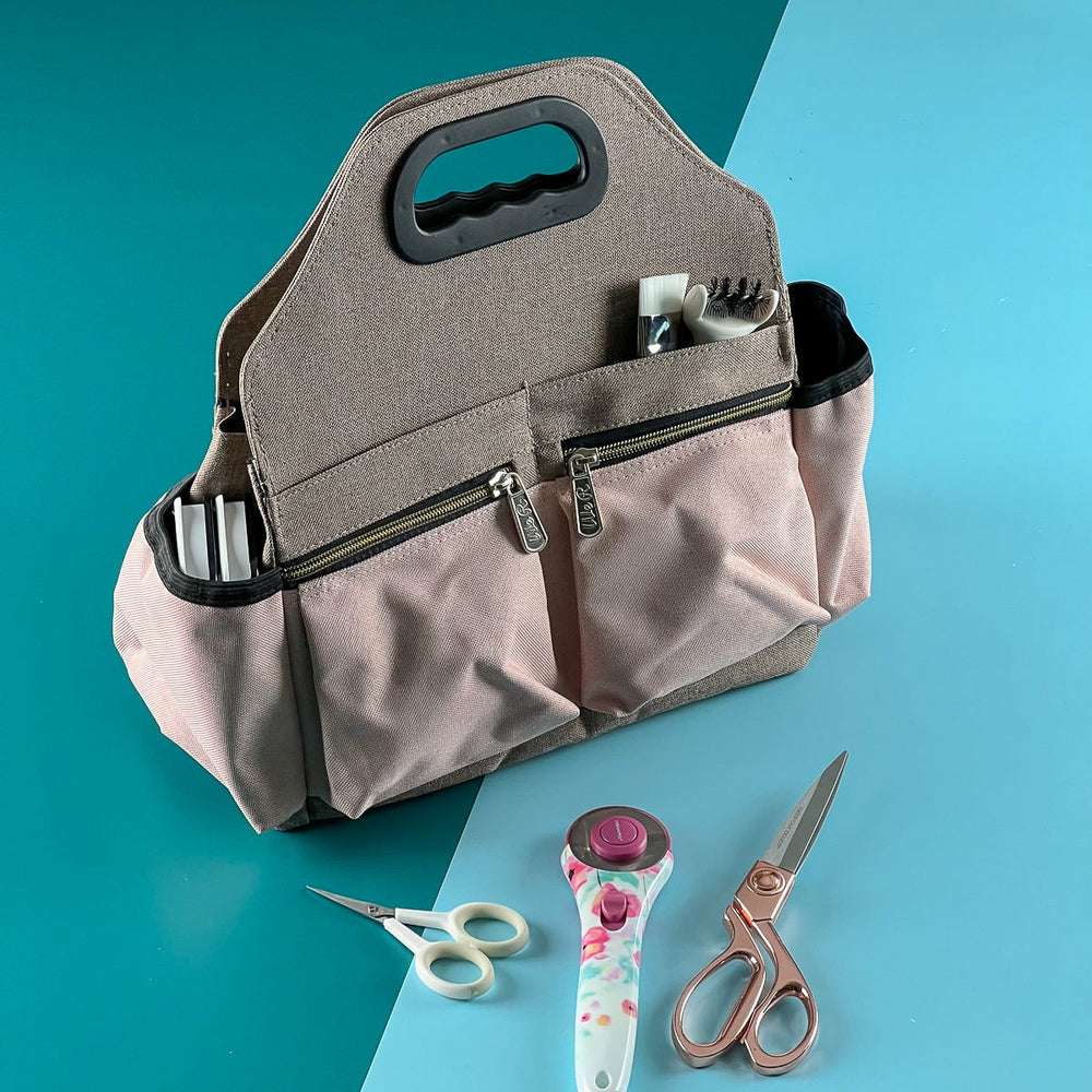 Tasche Crafter Rosa Und Taupe We R Memory Keepers