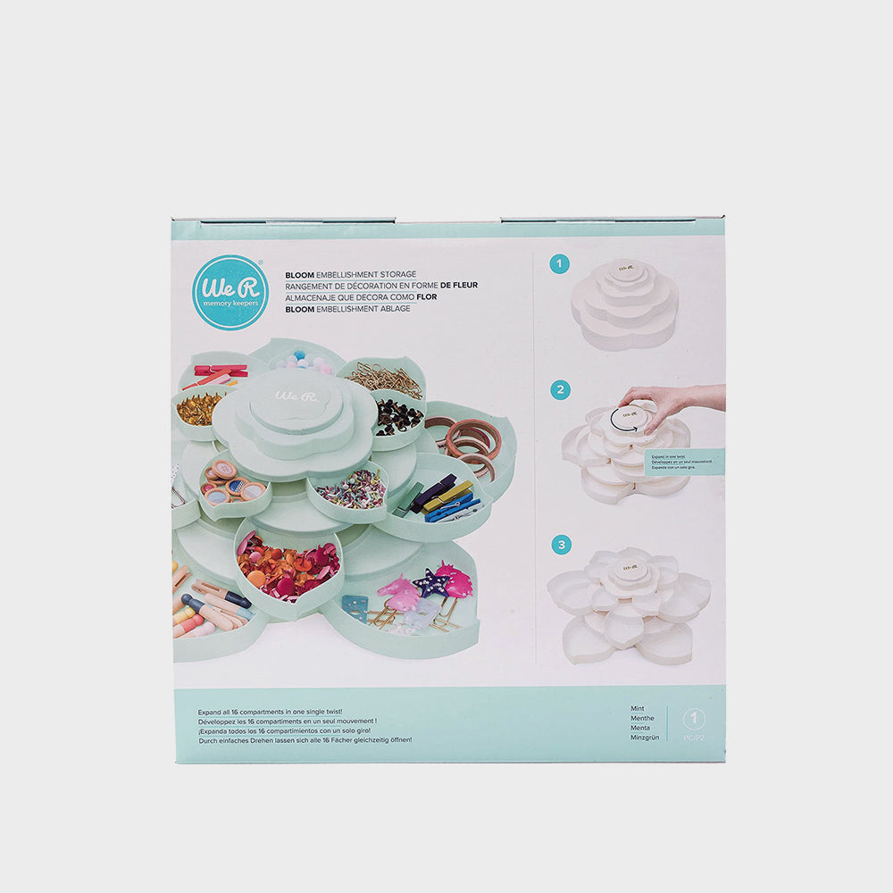 Organizer Bloom Mintgrün We R Memory Keepers