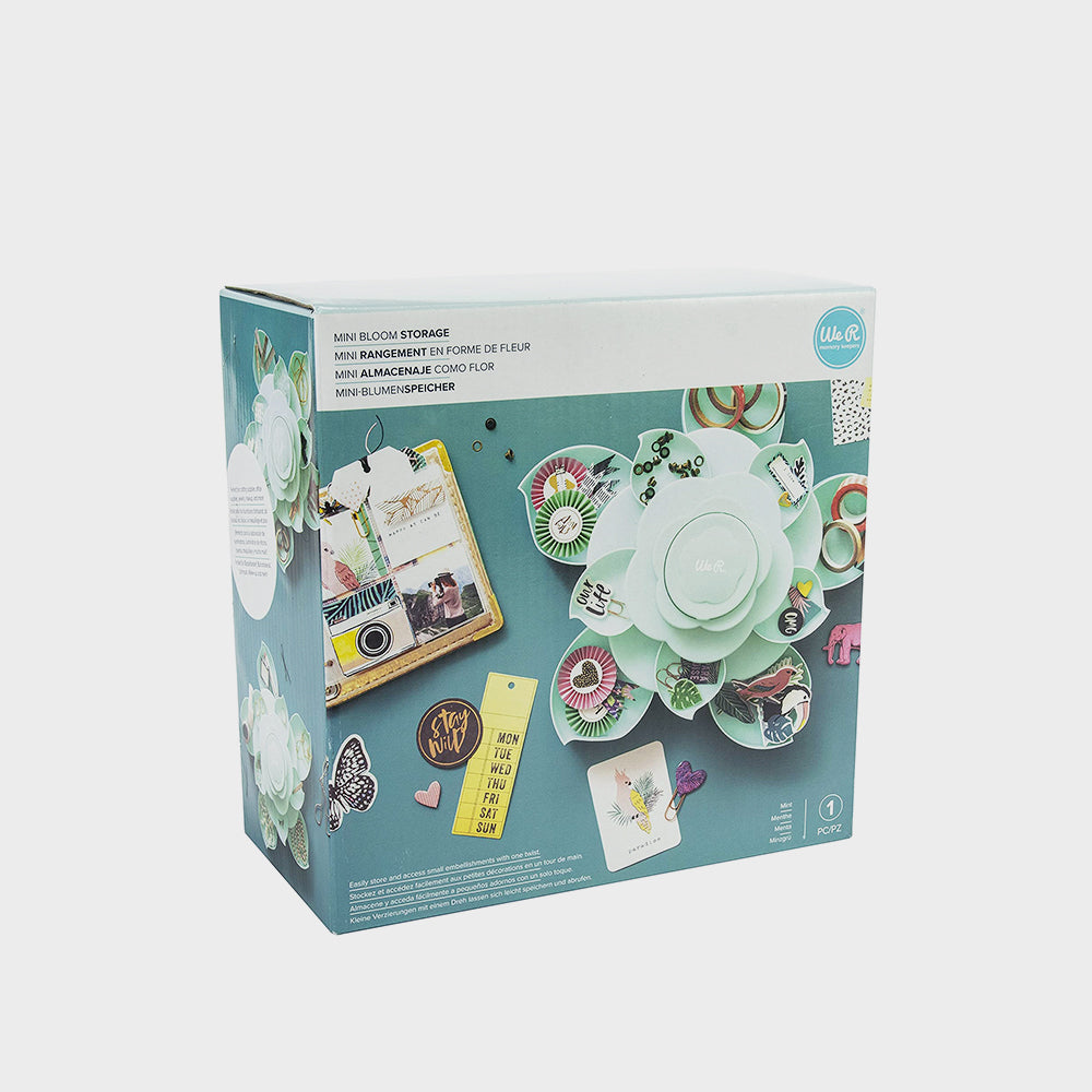 Organizer Minibloom Mintgrün We R Memory Keepers