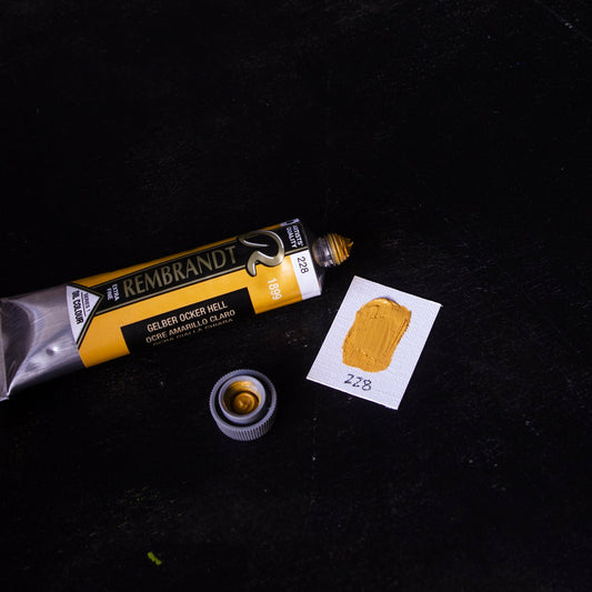 Ölfarbe Rembrandt 40 ml Yellow Ochre Lt
