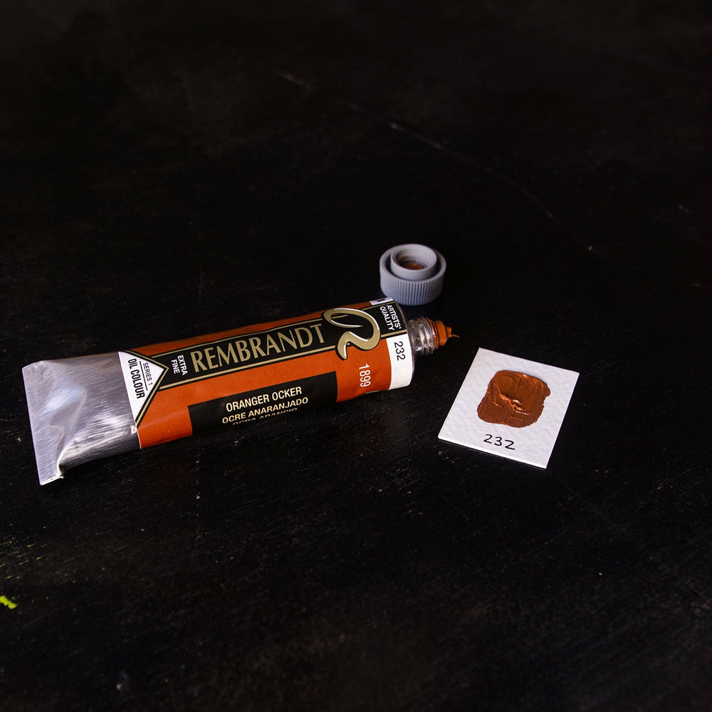 Ölfarbe Rembrandt 40 ml Orange Ochre (3)