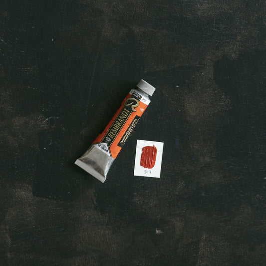 Ölfarbe Rembrandt 40 ml Transp.Red Med