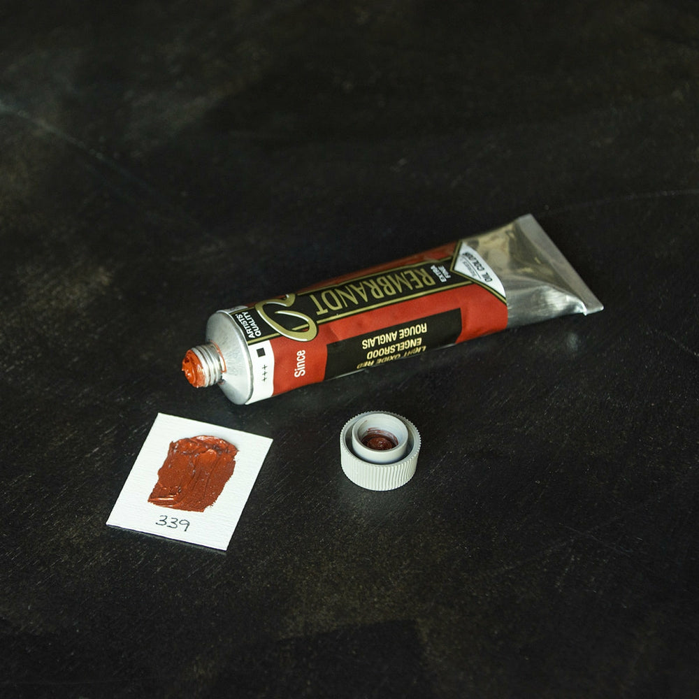 Ölfarbe Rembrandt 40 ml Lt Oxide Red (2)