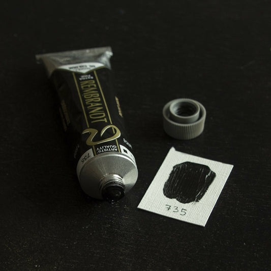 Ölfarbe Rembrandt 40 ml Oxide Black