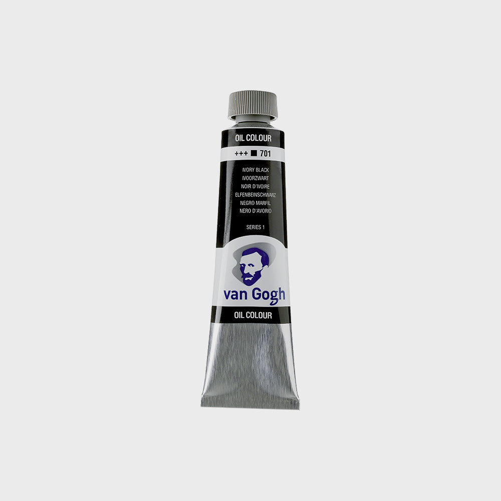 Ölfarbe Van Gogh Elfenbeinschwarz 40 ml
