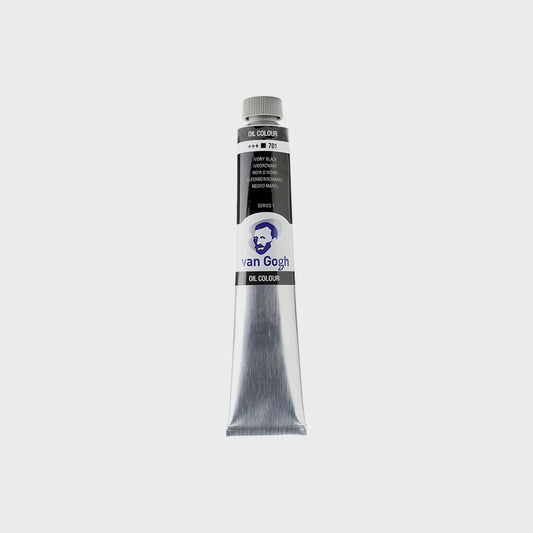 Ölfarbe Van Gogh Elfenbeinschwarz 60 ml