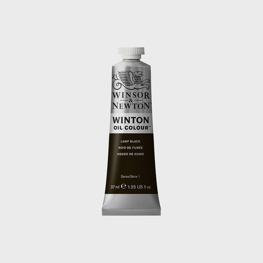 Ölfarbe Winton Lampenschwarz 37 ml