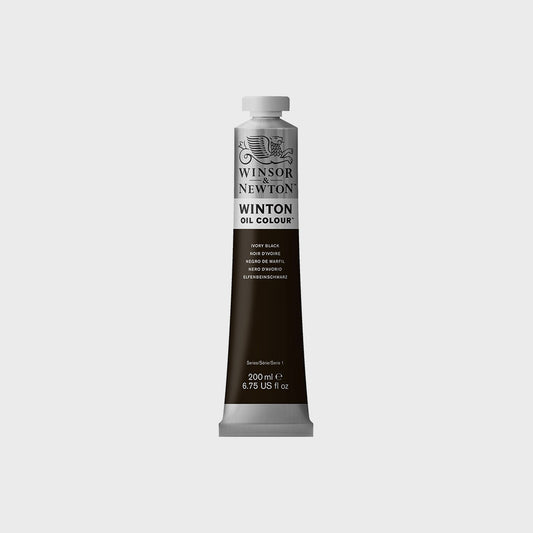 Ölfarbe Winton Elfenbeinschwarz 200 ml