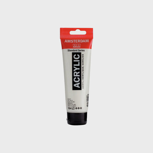Acrylfarbe Zinkweiss 120 ml Amsterdam