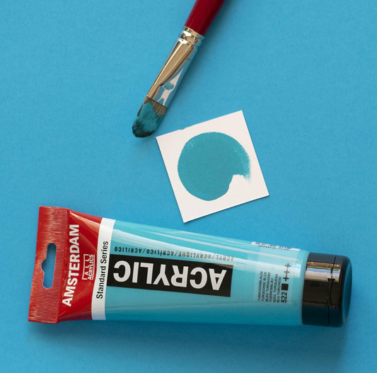 Acrylfarbe Türkisblau 120ml Amsterdam