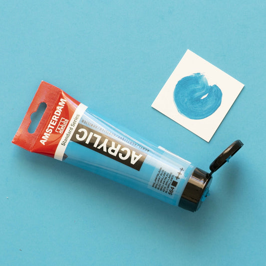 Acrylfarbe Brillantblau 120 ml Amsterdam