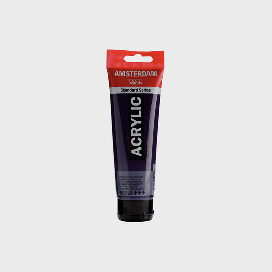 Acrylfarbe Violettblau Permanent 120 ml Amsterdam