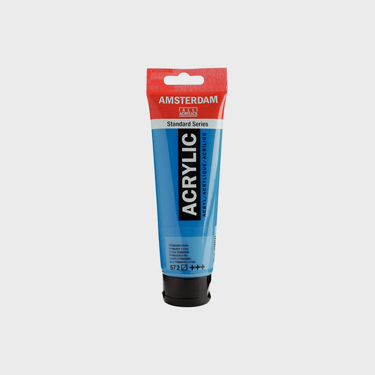 Acrylfarbe Primärcyan 120 ml Amsterdam