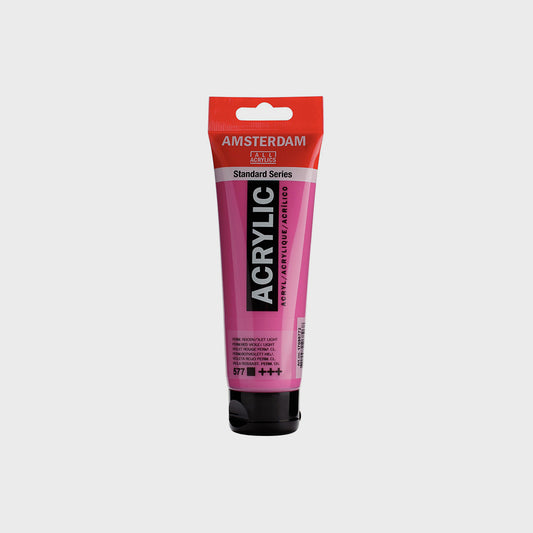 Acrylfarbe Violettrot Permanent Hell 120 ml Amsterdam