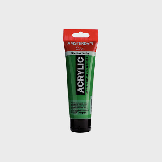 Acrylfarbe Grün Permanent Hell 120 ml Amsterdam