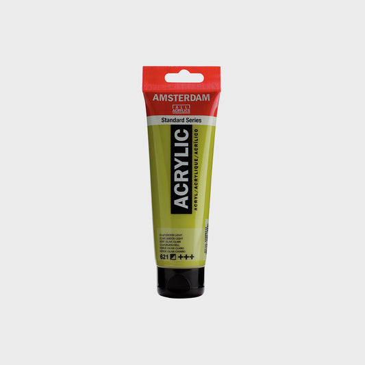 Acrylfarbe Olivgrün Hell 120 ml Amsterdam