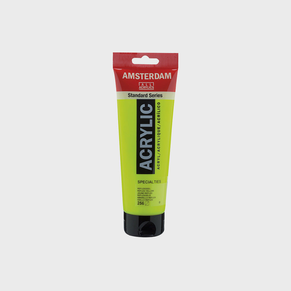 Acrylfarbe Neon Gelb 250 ml Amsterdam