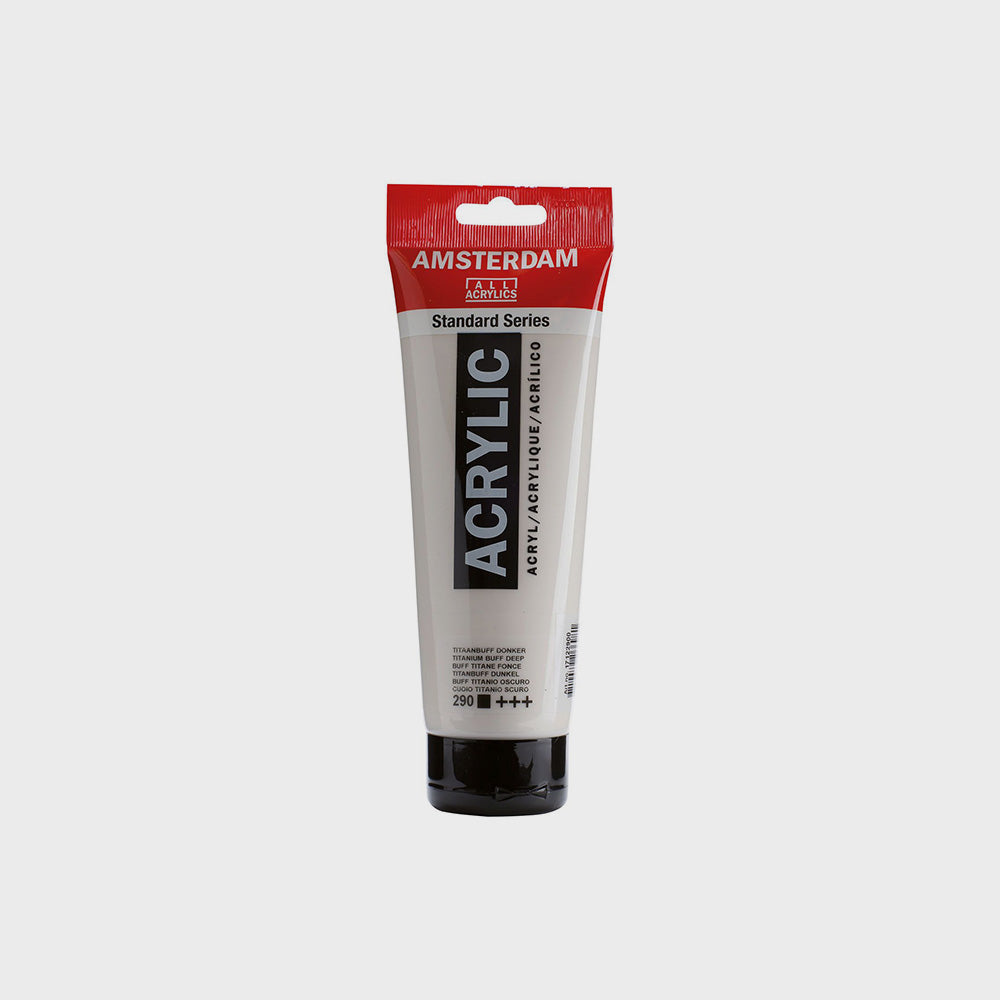Acrylfarbe Titanbuff Hell 250 ml Amsterdam