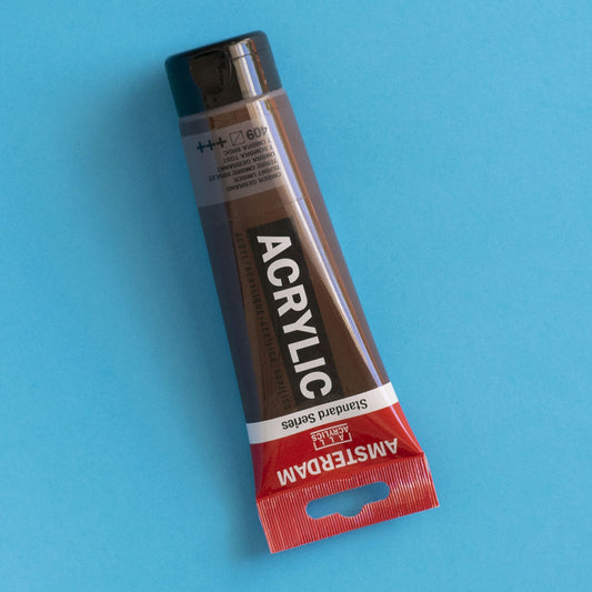 Acrylfarbe Umbra Gebrannt 250 ml Amsterdam
