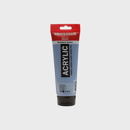 Acrylfarbe Blaugrau 250 ml Amsterdam