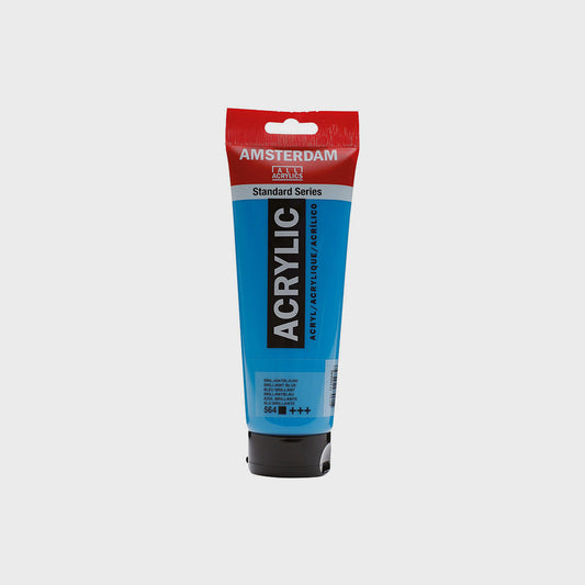 Acrylfarbe Brillantblau 250 ml Amsterdam